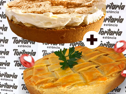 Combo Torta de Frango+ Banoffee