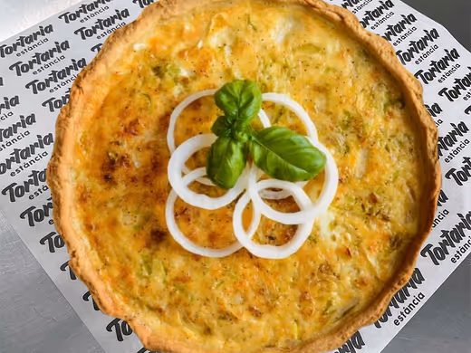 Quiche de Alho Poró