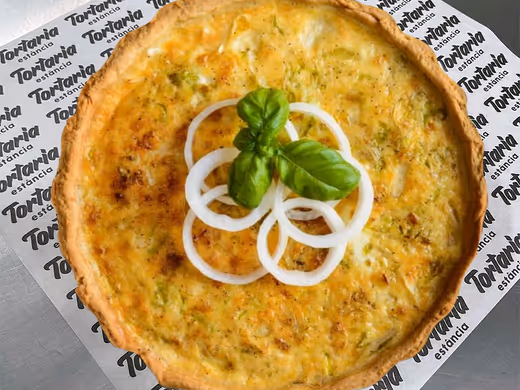 Quiche de Alho Poró